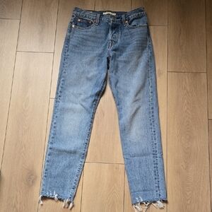 Levi’s Wedgie Straight Ankle Size 26 -  Light Blue Denim